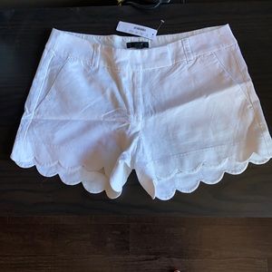 J. Crew scallop shorts NWT